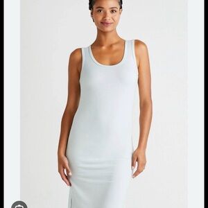 Yummie by Heather Thomson NWOT Misty Blue Tank Maxi Dress